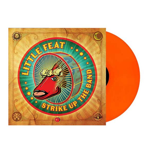 Little Feat Strike Up the Band Indie Exclusive 2LP (Neon Orange Vinyl) 1