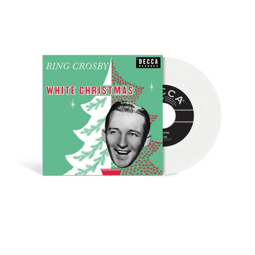Bing Crosby White Christmas b/w It's Beginning to Look a Lot Like Christmas 45rpm 7" Vinyl Single (White Vinyl) 1