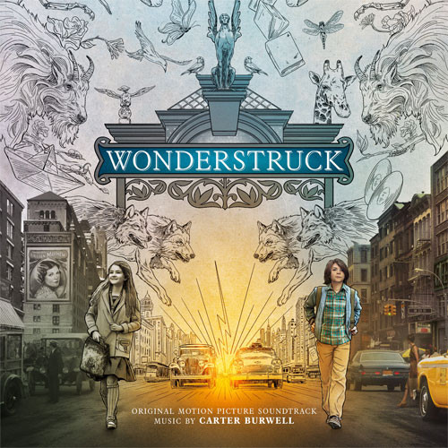 Carter Burwell Wonderstruck Soundtrack 2LP (Museum White Marble Vinyl) 1