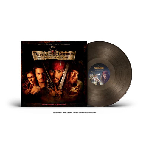 Klaus Badelt Pirates of the Caribbean: The Curse of the Black Pearl LP (Black Ice Vinyl) 2