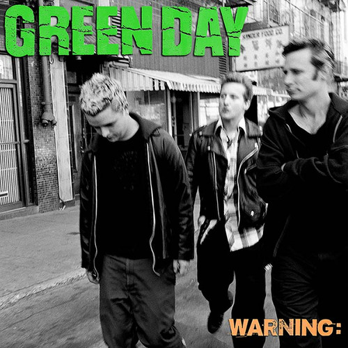 Green Day Warning (25th Anniversary Edition) LP (Neon Orange Vinyl) 1
