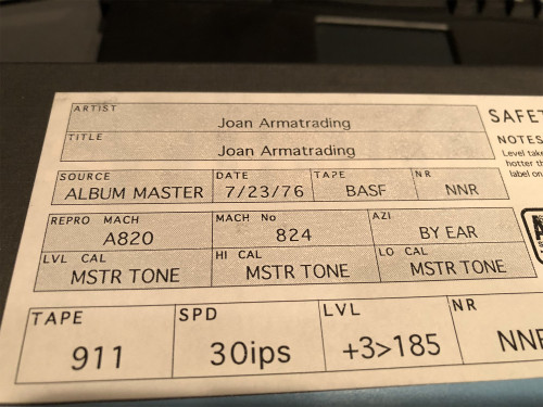 Joan Armatrading Joan Armatrading 180g LP 2