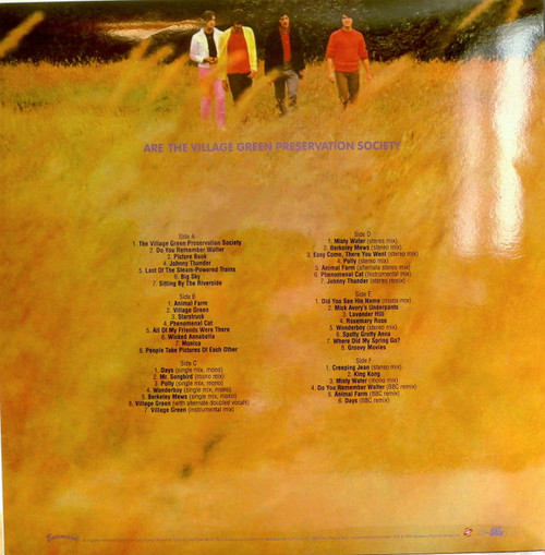 The Kinks he Kinks Are The Village Green Preservation Society 180g 3LP 2