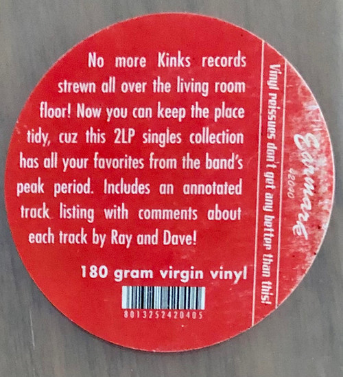 The Kinks The Singles Collection 180g 2LP 3