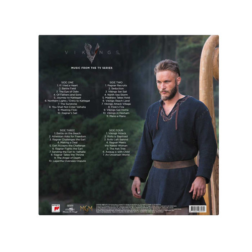 Trevor Morris Vikings: Season 1 (Music from the TV Series) Numbered Limited Edition 180g Import 2LP (Blue Vinyl) 4