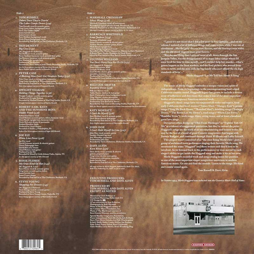 Tulare Dust: A Songwriter's Tribute to Merle Haggard LP 3