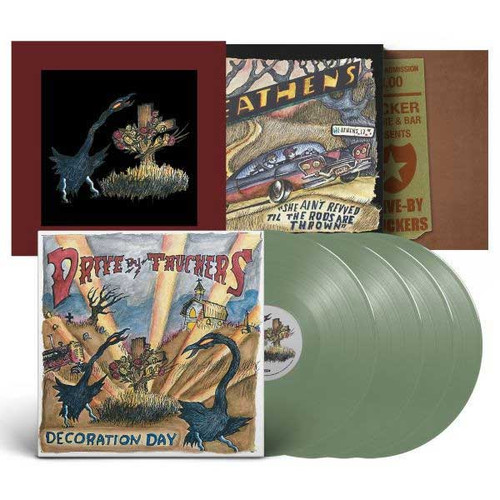 Drive-By Truckers The Definitive Decoration Day Indie Exclusive 4LP Box Set (Olive Green Vinyl) 1