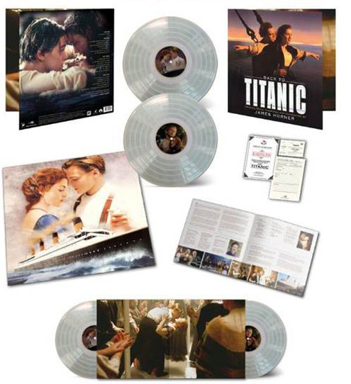 James Horner Back To Titanic Soundtrack Numbered Limited Edition