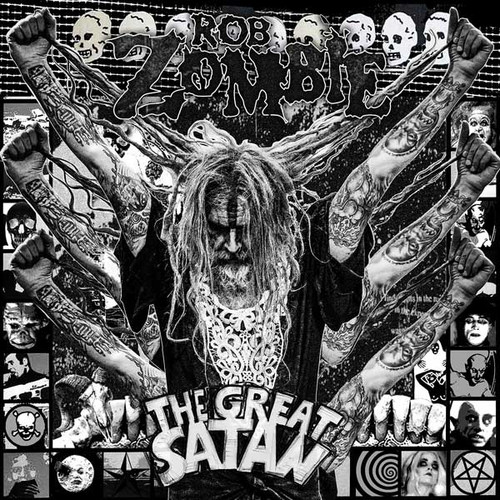 Rob Zombie The Great Satan LP (Ghostly Black Vinyl) 2