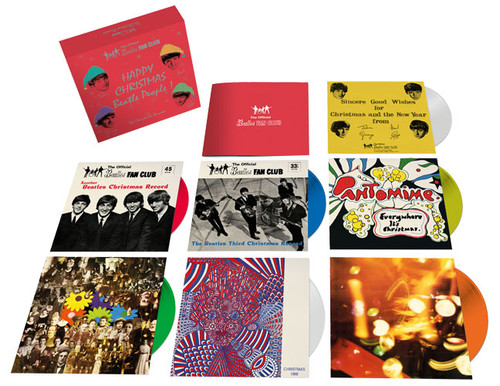 The Beatles The Christmas Records 7" Vinyl 7-Disc Box Set (Colored Vinyl) 1