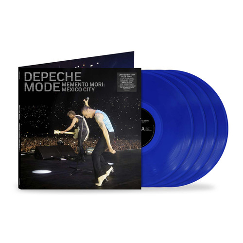 Depeche Mode Memento Mori: Mexico City 4LP (Blue Vinyl)