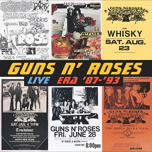Guns N' Roses Live Era '87-'93 180g 4LP Box Set 1