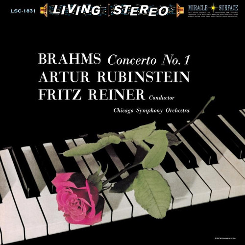 Arthur Rubinstein Fritz Reiner Brahms Concerto No. 1 180g 45rpm 2LP 1