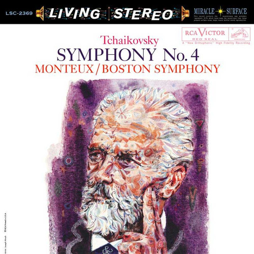 Pierre Monteux & Boston Symphony Orchestra Tchaikovsky: Symphony No. 4 180g 45rpm 2LP 1