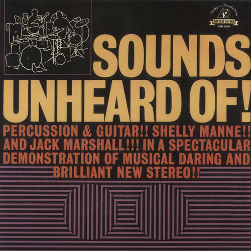 Shelly Manne & Jack Marshall Sounds Unheard Of! AP Revival Series LP 1