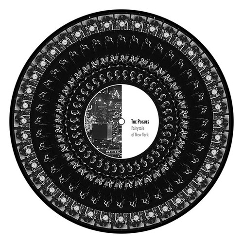 The Pogues Fairytale of New York 12" Vinyl EP (Zoetrope Picture Disc) 1