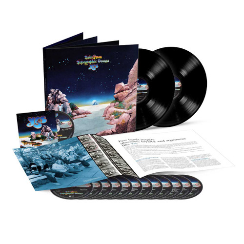 Yes Tales From Topographic Oceans (Super Deluxe Edition) 2LP, 12CD & Blu-Ray 1