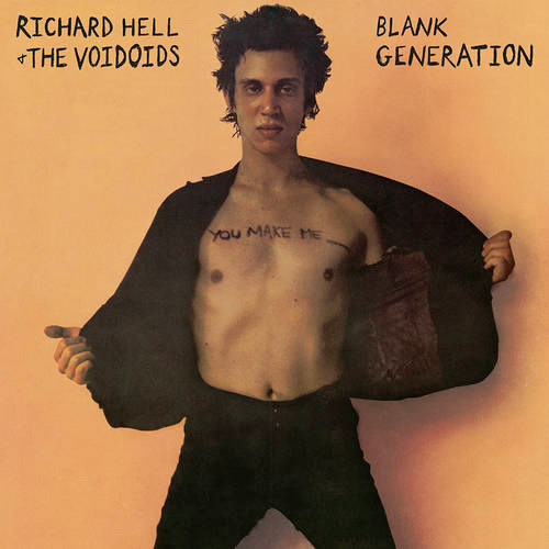 Richard Hell & the Voidoids Blank Generation Indie Exclusive LP (Transparent Blue Vinyl) 1