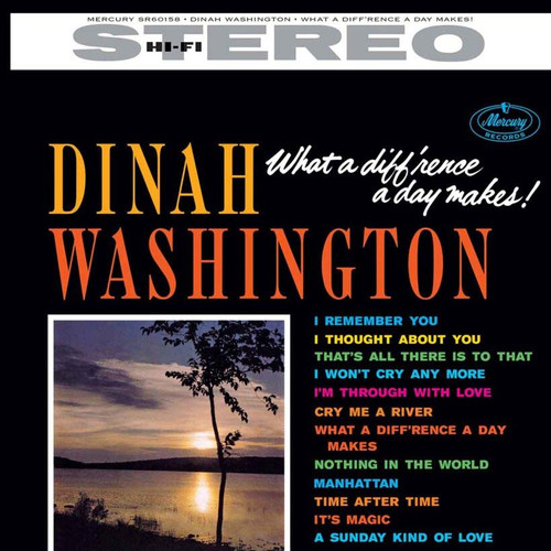 Dinah Washington What a Diff'rence a Day Makes! (Verve Vault Series) 180g LP 1