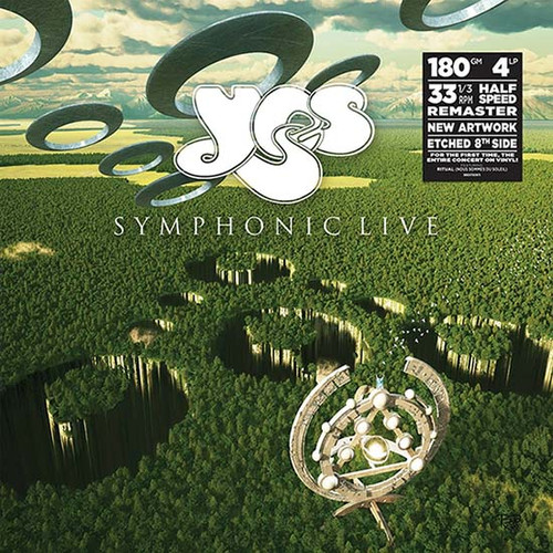 Yes Symphonic Live Half-Speed Mastered 180g 4LP 1