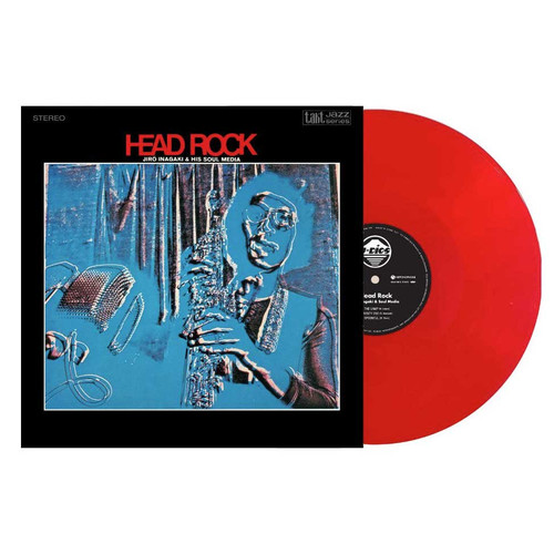 Jiro Inagaki & Soul Media Head Rock Japanese Import LP (Clear Red Vinyl) 1