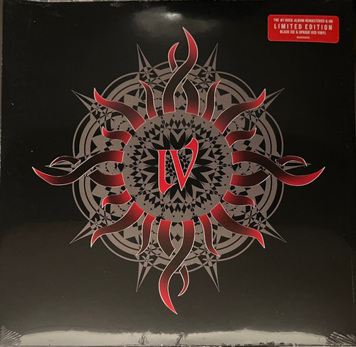 Godsmack IV Limited Edition Black Ice & Red Opaque Vinyl 2LP 1