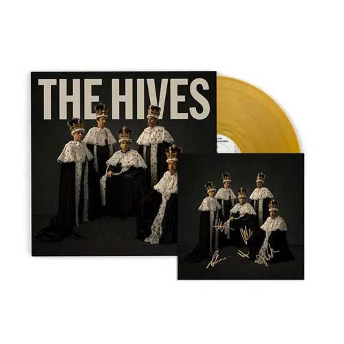 The Hives The Hives Forever Forever The Hives Indie Exclusive LP (Gold Vinyl) (Autographed Print) 1