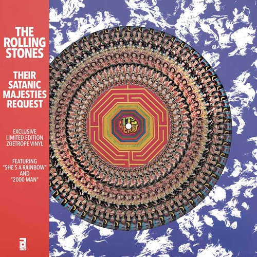 The Rolling Stones Their Satanic Majesties Request RSD Exclusive LP (Zoetrope Picture Disc) 1