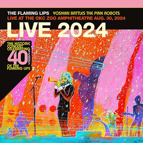 The Flaming Lips Yoshimi Battles the Pink Robots Live at the OKC Zoo RSD Exclusive 45rpm 2LP (Yellow Vinyl) 1