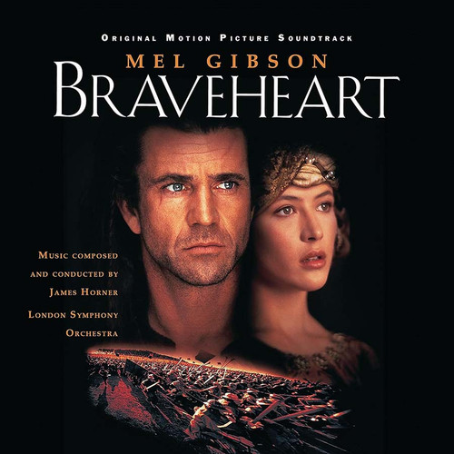 James Horner Braveheart (Original Motion Picture Soundtrack) 30th Anniversary Edition 2LP (Blue Streak Color Vinyl) 1