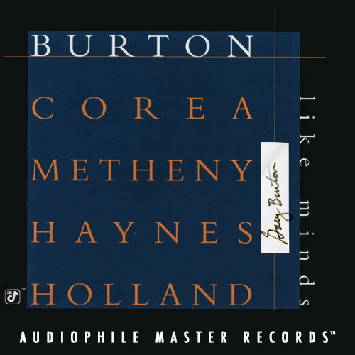 Gary Burton & Chick Corea Like Minds #D Limited Edition 180g 2LP (Autographed) (Blue Vinyl) #36 1