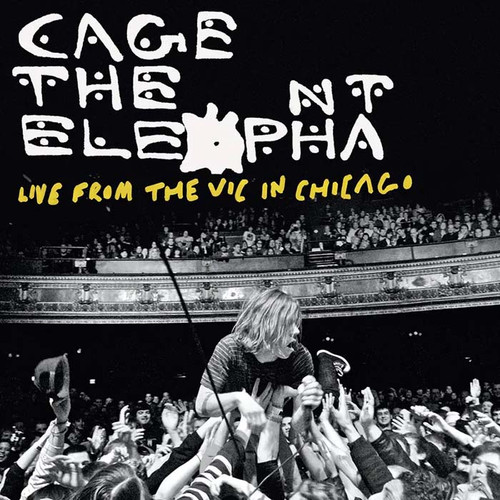 Cage the Elephant Live from the Vic in Chicago RSD Exclusive 2LP (Yellow & Black Splatter Vinyl) 1