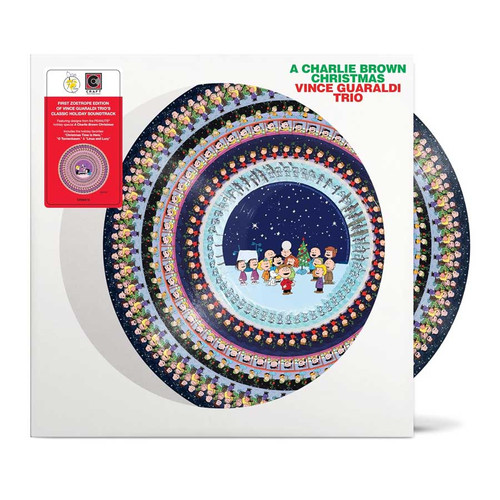 Vince Guaraldi Trio A Charlie Brown Christmas (60th Anniversary) LP (Zoetrope Picture Disc) 1