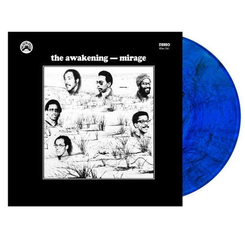 The Awakening Mirage LP (Blue with Black Swirl Vinyl) 1
