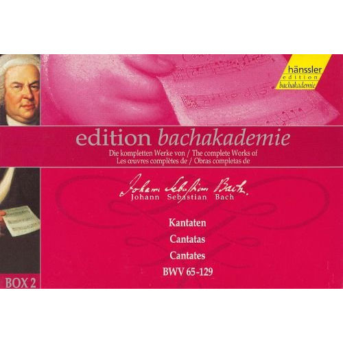 Helmuth Rilling Edition Bachakademie - The Complete Works of Bach Box 2: Cantatas (BWV 65-129) 20CD Box Set 1