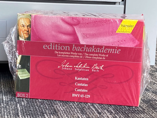 Helmuth Rilling Edition Bachakademie - The Complete Works of Bach Box 2: Cantatas (BWV 65-129) 20CD Box Set 2