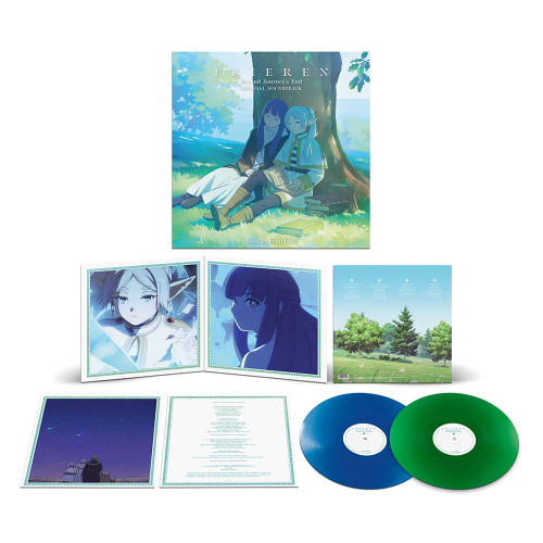 Evan Call Frieren: Beyond Journey's End (Original Soundtrack) 2LP (Translucent Green & Translucent Blue Vinyl) 3