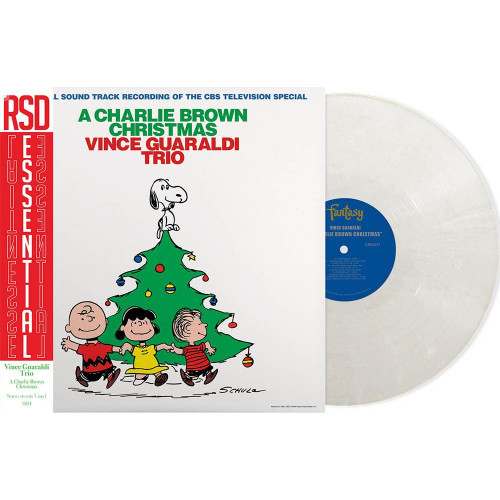 The Vince Guaraldi Trio A Charlie Brown Christmas Indie Exclusive LP (Snowstorm Vinyl) 1