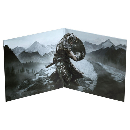 The Elder Scrolls V: Skyrim - Atmospheres LP (Blue with Black Splatter Vinyl) 3