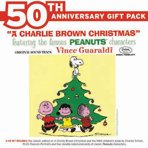 The Vince Guaraldi Trio A Charlie Brown Christmas 50th Anniversary Edition 2CD & Book 1
