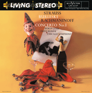 Strauss & Rachmaninoff Burleske & Concerto No. 1 180g Classic Records LP 1