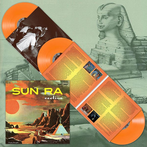 Sun Ra Exotica 3LP (Mono/Stereo) (Tequila Sunrise Orange Vinyl)