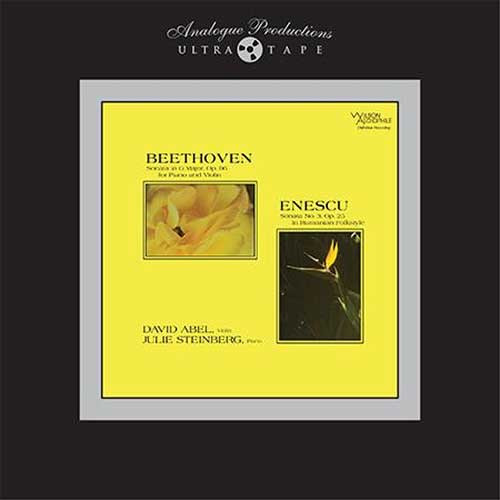 David Abel & Julie Steinberg Beethoven: Violin Sonata Op. 96 / Enescu: Op. 25 Reel To Reel Tape (Ultra Tape) (2 Reels) 1