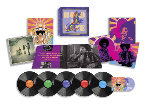 The Jimi Hendrix Experience Bold as Love 5LP & Blu-Ray Audio Box