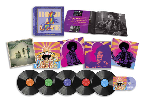 The Jimi Hendrix Experience Bold as Love 5LP & Blu-Ray Audio Box