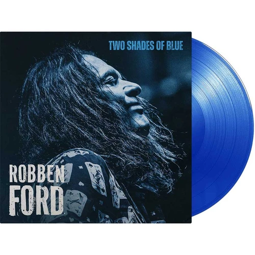 Robben Ford Two Shades of Blue LP (Transparent Blue Vinyl) 1