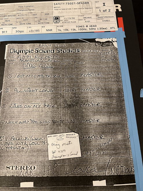 Peter Frampton Frampton's Camel 180g LP 3