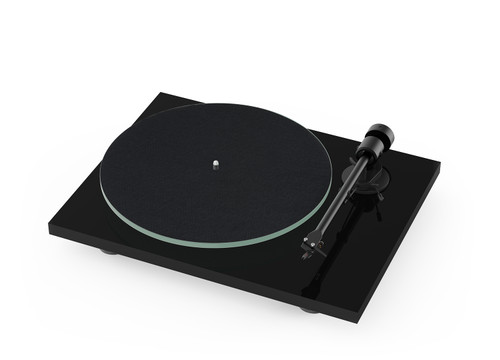 Pro-Ject T1 Turntable (High-Gloss Black) 1
