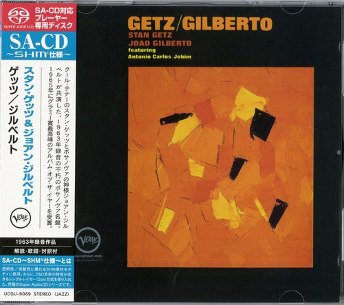 Stan Getz & Joao Gilberto Getz/Gilberto Japanese Import SHM-SACD 2
