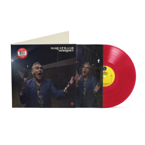 Morrissey Make-Up Is a Lie Indie Exclusive LP (Ruby Red Vinyl) 1